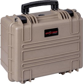 Explorer Cases Outdoor bőrönd 3823HL.D desert tan with pick & pluck foam (Sz x Ma x Mé) 38 x 27 x 23