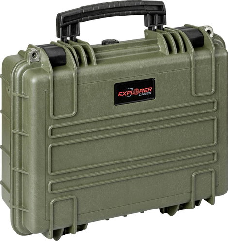 Explorer Cases Outdoor bőrönd 3815HL.G green with pick & pluck foam (Sz x Ma x Mé) 38 x 27 x 16 cm O