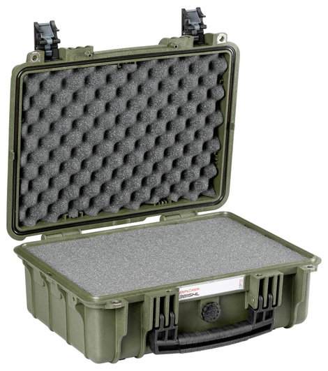 Explorer Cases Outdoor bőrönd 3815HL.G green with pick & pluck foam (Sz x Ma x Mé) 38 x 27 x 16 cm O 2. kép