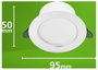 Philips 8720169308084 Diamond Beépíthető lámpa LED 2 W Fehér 4. bélyegkép