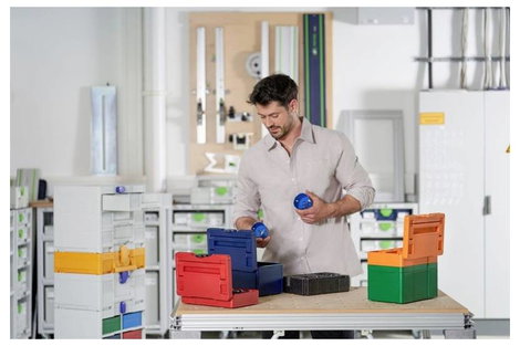 Tanos Systainer³ S 147 83000894 Szállító doboz ABS műanyag (Sz x Ma x Mé) 265 x 142 x 171 mm 3. kép