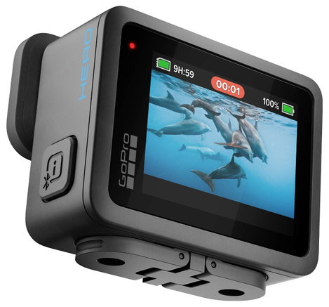 GoPro HERO Akciókamera 4K, 2.7K, Full HD, Képstabilizálás, Bluetooth, Porvédett, Vízálló , WLAN, Tim 3. kép