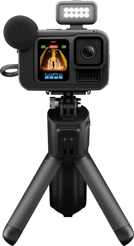 GoPro HERO13 Black Creator Edition Akciókamera 5.3K, 4K, 2.7K, Full HD, Bluetooth, Kettős kijelző, É