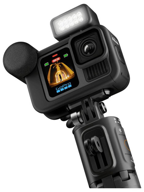 GoPro HERO13 Black Creator Edition Akciókamera 5.3K, 4K, 2.7K, Full HD, Bluetooth, Kettős kijelző, É 5. kép