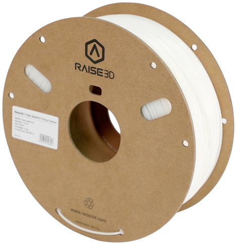 RAISE3D SPRA-1012 Hyper Speed White PLA 3D nyomtatószál PLA műanyag Fehér 1 db