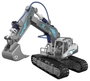 Revell Engineers 21305 Hydraulic Excavator 3in1 1:24 Elektro RC funkció modell építőkészlet 2. bélyegkép