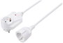 Sygonix SY-6248190 Áram Hosszabbítókábel 16 A Fehér 1.50 m H05VV-F 3G 1,5 mm² bélyegkép