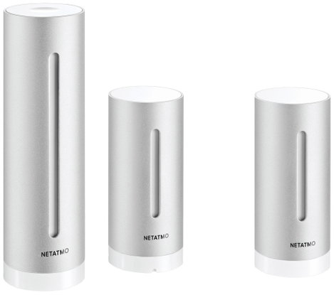 Netatmo Smarte Wetterstation + Innenmodule Bundle NBU-NWS-NIM-EU WLAN időjárásjelző állomás Előrejel