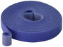 TRU COMPONENTS T24CA065 Tépőzár Kötegeléshez Bolyhos és horgos fél (H x Sz) 5 m x 15 mm Kék 5 m bélyegkép