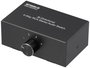 SpeaKa Professional 1+4 port RCA audio switch Audio csatlakozóval bélyegkép