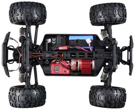 Reely RaVage 4x4 V2 Narancs/fehér Brushed 1:16 RC modellautó Elektro Monstertruck 4WD RtR 2,4 GHz Ak 3. kép