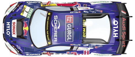 Carrera RC 370160149 Red Bull Audi R8 LMS GT3 evo II 1:16 RC kezdő modellautó Elektro Versenyautó 4. kép