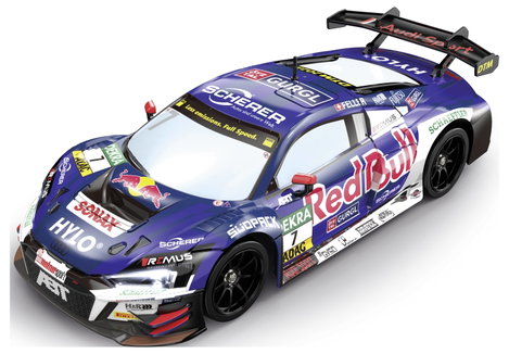 Carrera RC 370160149 Red Bull Audi R8 LMS GT3 evo II 1:16 RC kezdő modellautó Elektro Versenyautó 5. kép