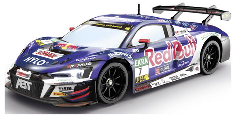Carrera RC 370160149 Red Bull Audi R8 LMS GT3 evo II 1:16 RC kezdő modellautó Elektro Versenyautó 6. kép