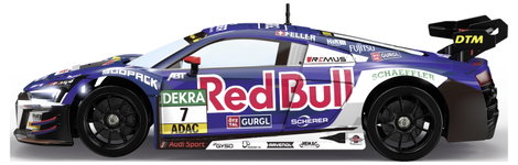 Carrera RC 370160149 Red Bull Audi R8 LMS GT3 evo II 1:16 RC kezdő modellautó Elektro Versenyautó 7. kép