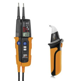 HT Instruments HT10 KIT Kétpólusú feszültségvizsgáló CAT III 1000 V, CAT IV 600 V Oszlopdiagram, LED