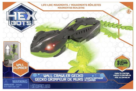 HexBots Wall Crawler Gecko RC Játék robot 7. kép