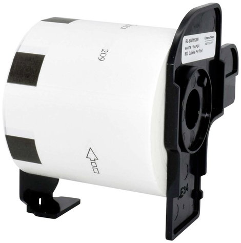 Renkforce Etikett tekercs 62 x 29 mm Papír Fehér 800 db Általános RF-6027500 Cím etikett 2. kép