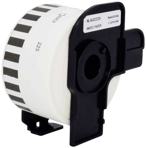 Renkforce Etikett tekercs 38 mm x 30.48 m Papír Fehér 30.48 m Általános RF-6027524 Univerzális etike 2. kép