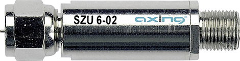 Antenna túlfeszültségvédő F csatlakozós koax antenna kábelekhez max. 4500 A SZU 6-02