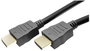 Goobay HDMI Csatlakozókábel HDMI-A dugó, HDMI-A dugó 20.00 m Fekete 38523 4K UHD, Aranyozott, eARC H 3. bélyegkép
