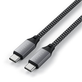 Satechi USB C kábel USB 3.2 Gen2 (USB 3.1 Gen2) USB-C® dugó 0.25 m Antracit ST-TCC10M