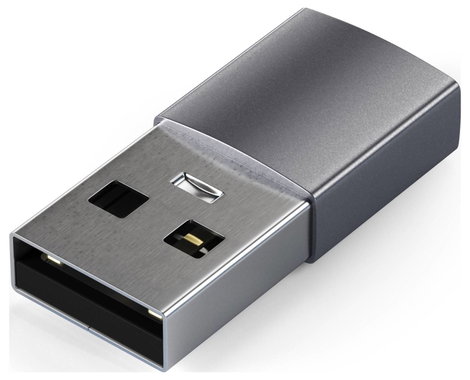 Satechi USB 3.1 Gen 1 (USB3.0) Átalakító [1x USB-C® dugó - 1x USB-A, USB 3.1 Gen 1] ST-TAUCM 2. kép