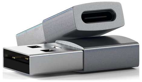 Satechi USB 3.1 Gen 1 (USB3.0) Átalakító [1x USB-C® dugó - 1x USB-A, USB 3.1 Gen 1] ST-TAUCM 3. kép