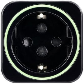 VOLTCRAFT SEM6500 BLACK Energiafogyasztás mérő Rádiójel vezérlésű dugaszoló aljzat, Adatexport, Adat