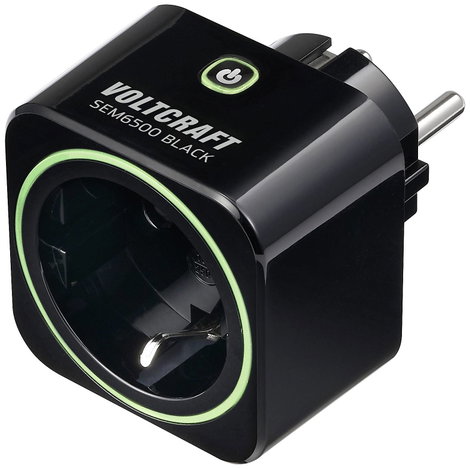 VOLTCRAFT SEM6500 BLACK Energiafogyasztás mérő Rádiójel vezérlésű dugaszoló aljzat, Adatexport, Adat 2. kép