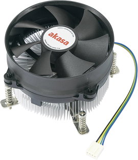 Processzor hűtő ventilátorral, CPU hűtő, Akasa AK-CCE-7105EP
