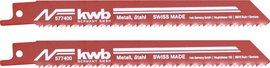 kwb 577400 Szablyafűrészlapok, fémmegmunkálás, bifém, durva 2 db