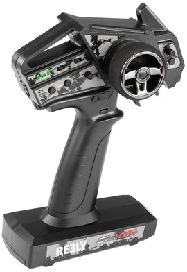 Reely GT2+2 GYRO Pisztolymarkolatos távirányító 2,4 GHz Csatornák: 4 Vevővel