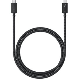 Satechi Thunderbolt™ kábel Thunderbolt™ 4 USB-C® 1 m Fekete, Ezüst ST-YTB100K