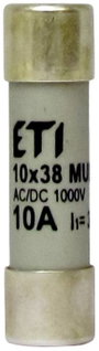 ETI 002625400 Multiméter biztosíték (Ø x H) 10.30 mm x 38 mm 2 A 1000 V Tartalom 1 db bélyegkép