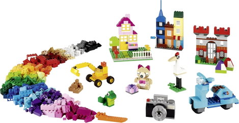 LEGO® CLASSIC 10698 Nagy építőelem doboz 2. kép