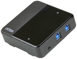 ATEN US3324 2 port USB 3.2 átkapcsoló Fekete