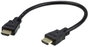 ATEN HDMI Csatlakozókábel HDMI-A dugó, HDMI-A dugó 0.30 m Fekete 2L-7DA3H 4K UHD HDMI kábel bélyegkép