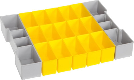 Sortimo 6000010091 LB 102 Rekeszbetét 23 részes (H x Sz x Ma) 313 x 378 x 65 mm