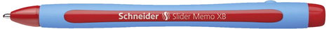 Schneider Schreibgeräte 1 db Slider Memo XB 150202 Golyóstoll 0.5 mm Írás színe: Piros N/A 3. kép