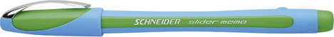 Schneider Schreibgeräte 1 db Slider Memo XB 150204 Golyóstoll 0.5 mm Írás színe: Zöld N/A