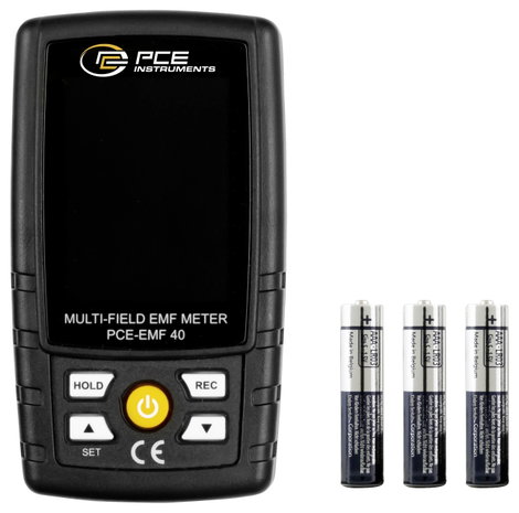 PCE Instruments Mágneses mező teszter Adatgyűjtő funkcióval 5. kép