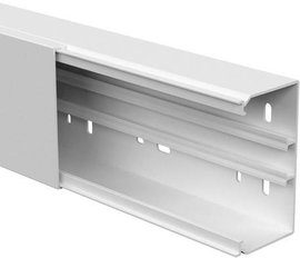 GGK 11033 Kábelcsatorna (H x Sz) 2000 mm x 110 mm 1 db Alpesi fehér