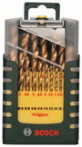 Bosch Accessories 2607017152 HSS Fém spirálfúró készlet 19 részes TiN DIN 338 Hengeres befogószár 1 2. bélyegkép