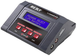 Reely V-Charger ECO 80 Modell multifunkciós töltő 100 V, 240 V, 12 V 10 A Ólom, NiMH, NiCd, LiPolime