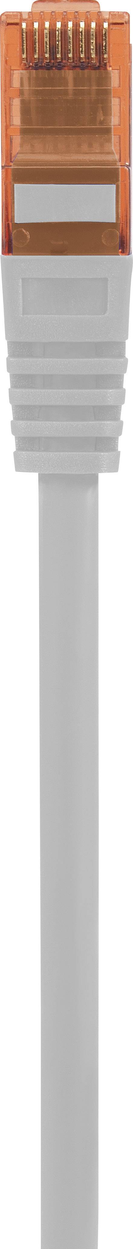 Renkforce RF-5043892 RJ45 Hálózati kábel, patchkábel CAT 6 U/UTP 0.15 m Fehér Védővel, Halogénmentes 2. kép