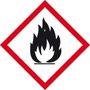 SafetyMarking 21.B1013 GHS veszély piktogramm 02 Láng Öntapadó fólia (Sz x Ma) 100 mm x 100 mm 1 db bélyegkép