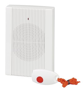 Vezeték nélküli csengő készlet, max.150m, 433MHz, fehér, Heidemann HX 70844