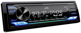 JVC KD-X482DBT Autórádió Bluetooth kihangosító, DAB + tuner