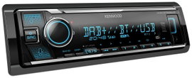 Kenwood KMMBT508DAB Autórádió DAB + tuner, Kormány távirányító csatlakozó, Bluetooth kihangosító
